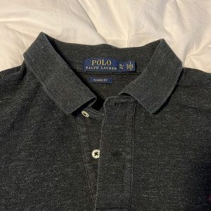 Black heather Ralph Lauren polo